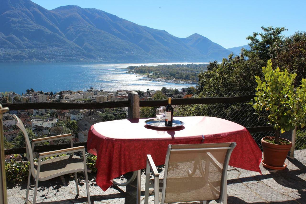 Apartmán Casa Vista Lago Minusio Exteriér fotografie